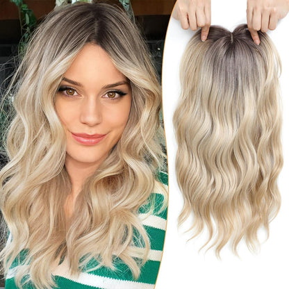 🩷 Final Hours –🌷2026 New Lightweight & Breathable Wavy Hair Topper