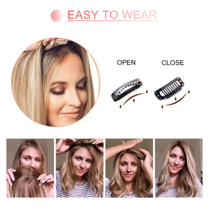 🩷 Final Hours –🌷2026 New Lightweight & Breathable Wavy Hair Topper