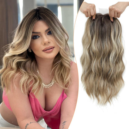 🩷 Final Hours –🌷2026 New Lightweight & Breathable Wavy Hair Topper