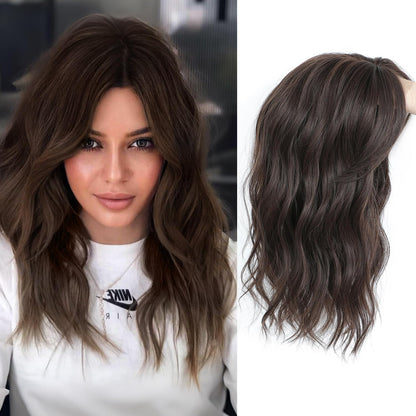🩷 Final Hours –🌷2026 New Lightweight & Breathable Wavy Hair Topper