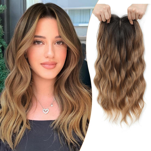 🩷 Final Hours –🌷2026 New Lightweight & Breathable Wavy Hair Topper