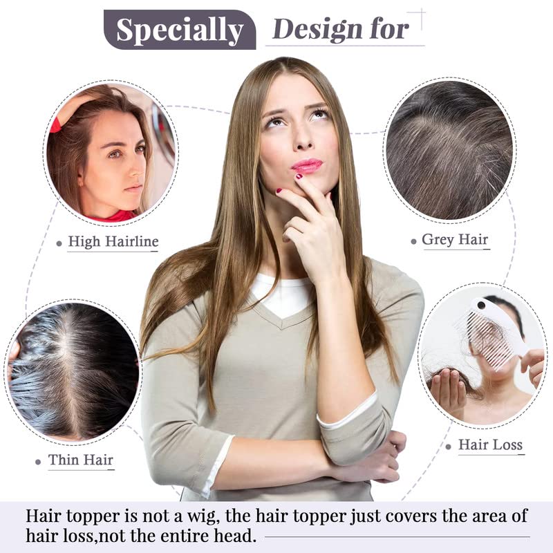 🩷 Final Hours –🌷2026 New Lightweight & Breathable Wavy Hair Topper