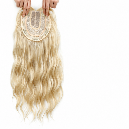 🩷 Final Hours –🌷2026 New Lightweight & Breathable Wavy Hair Topper