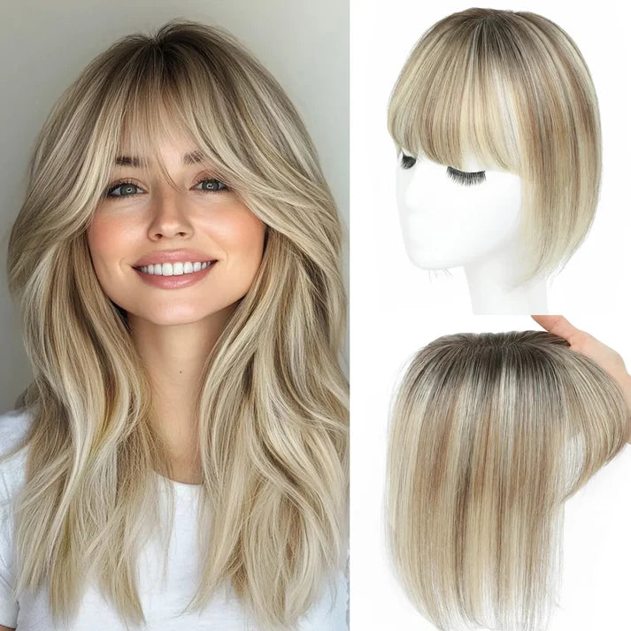 Final Hours –🌷2026 New Lightweight & Breathable Wavy Hair Topper