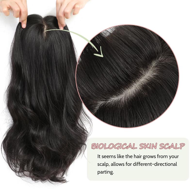 🩷 Final Hours –🌷2026 New Lightweight & Breathable Wavy Hair Topper